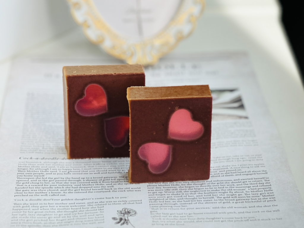 神奈川県手作り石けん教室　チョコレート石けん　バニラ石けん　バレンタイン石けん　初心者　2025　季節の石けん　チョコレート石けん　チョコの石けん