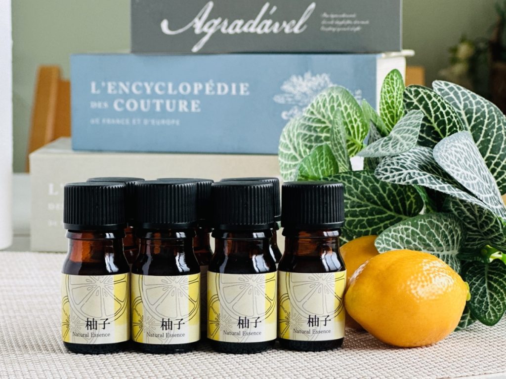 ゆず精油　柚子精油　ゆすエッセンス　1滴で広がるフレッシュ柚子の香り1