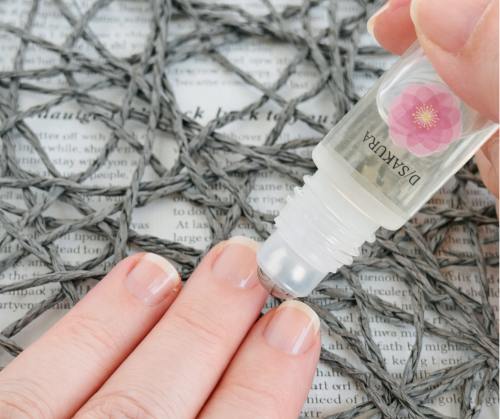 桜天然香料 桜精油 ネイルオイル DSAKURA ブランド 世界にここだけ 春のケアアイテム ネイルオイルケア